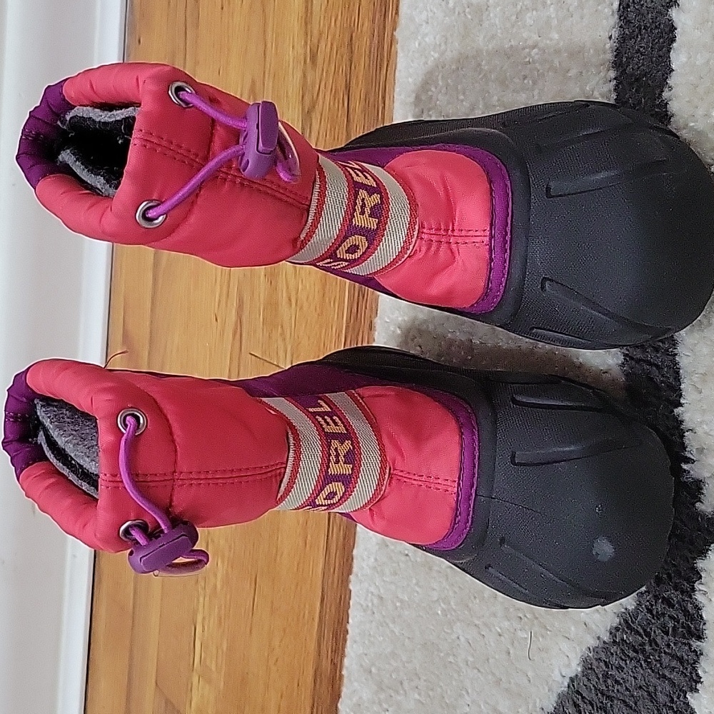 Sorel Girls Snow Boot Size 11- Afterglow